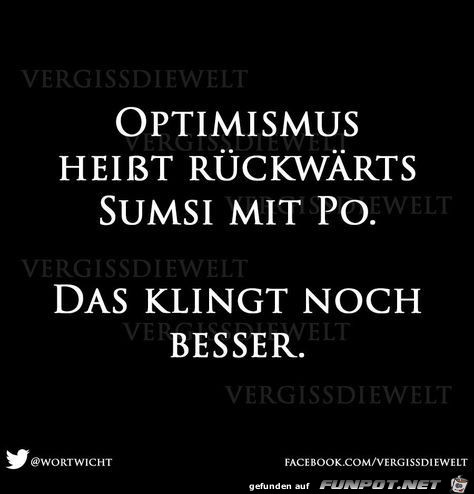 Optimismus Optimismus