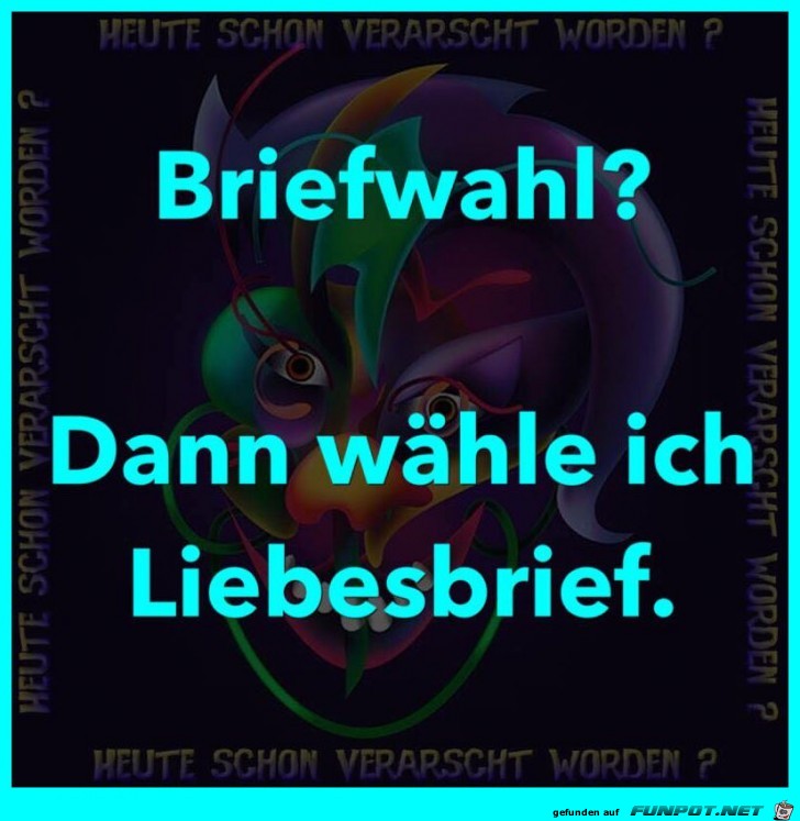 Briefwahl Briefwahl
