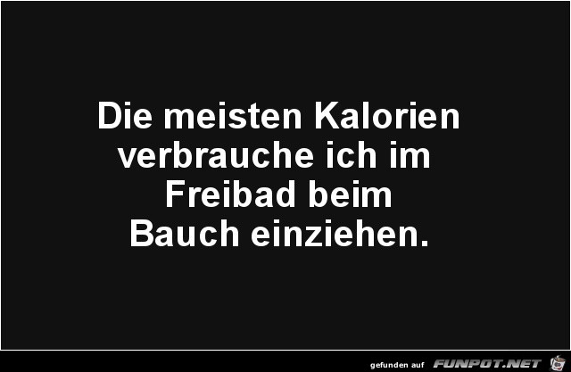 Kalorien verbrauchen