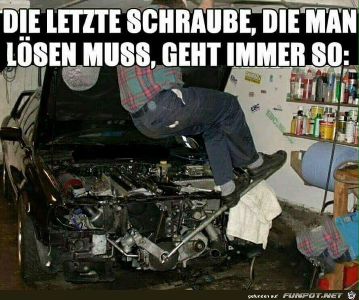 Die letzte Schraube