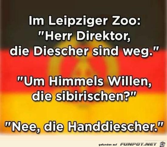 im Leipziger Zoo