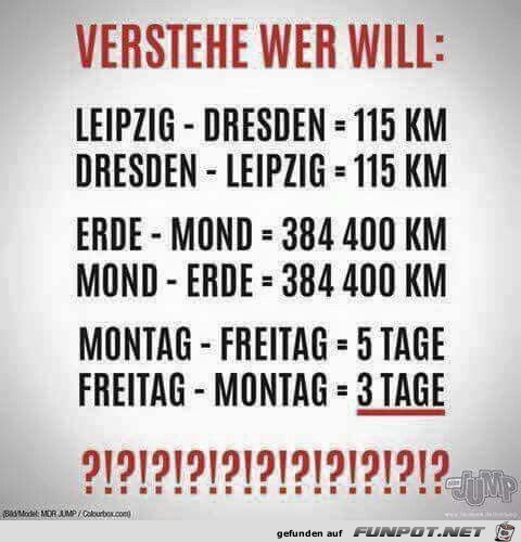 Verstehe wer will Verstehe wer will