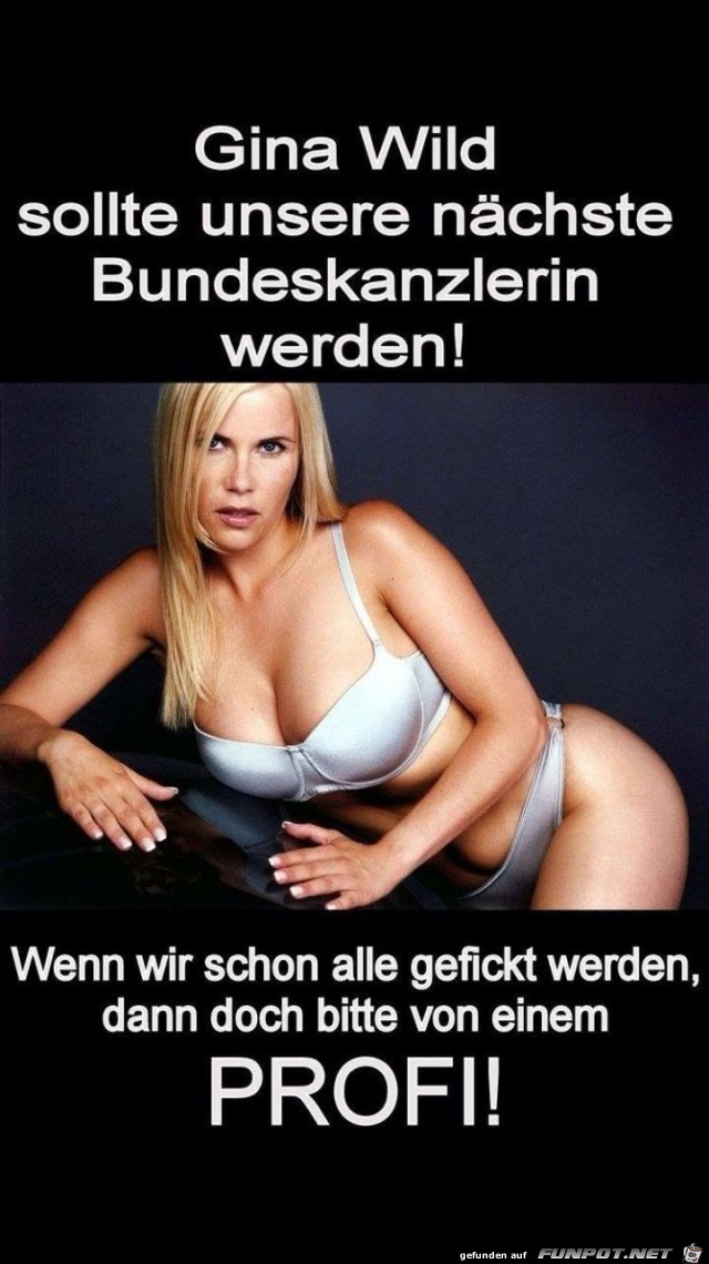 Die neue Bundeskanzlerinanwärterin Die neue Bundeskanzlerinanwärterin