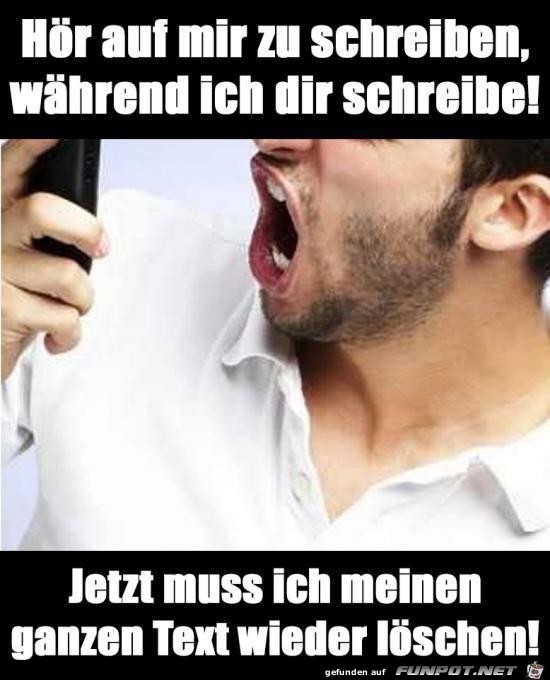 Hör auf zu schreiben Hör auf zu schreiben