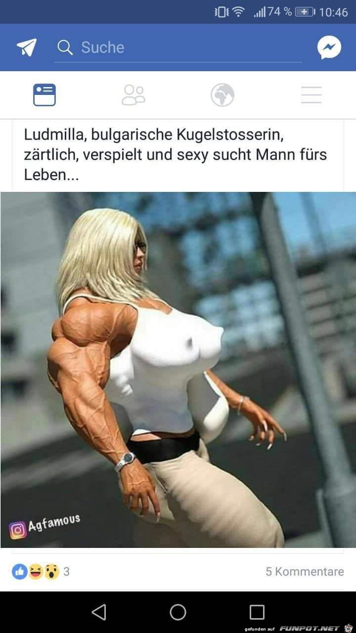 Ludmilla sucht einen Mann