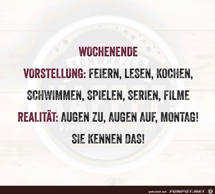 Wochenende Wochenende
