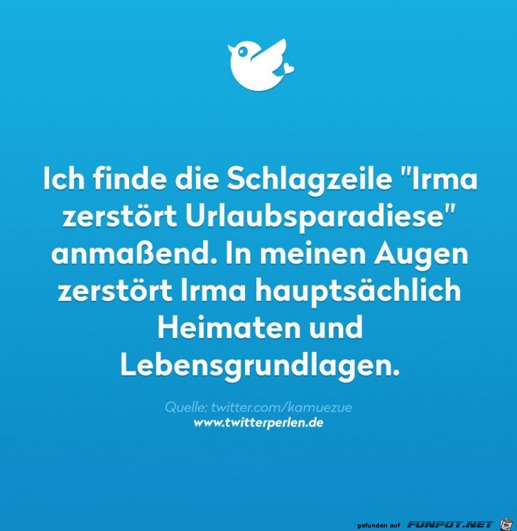 Irma war da Irma war da