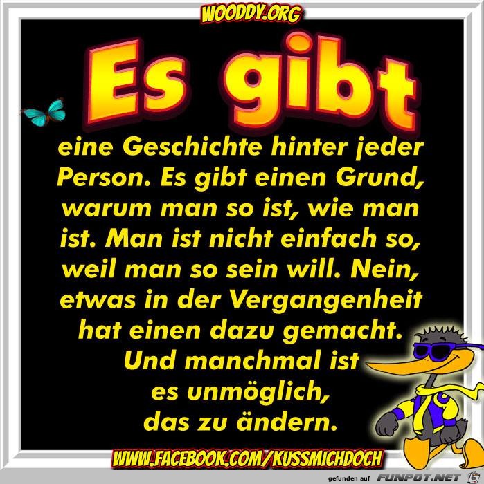 Es gibt eine Geschichte Es gibt eine Geschichte