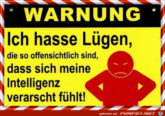 Warnung Warnung