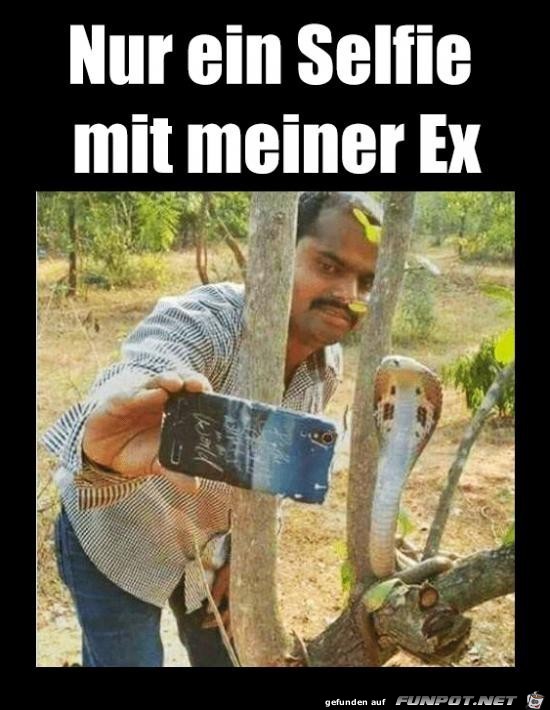 Selfie mit der Ex Selfie mit der Ex