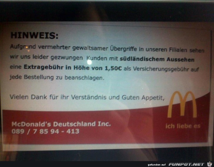 Mc Donalds Mc Donalds