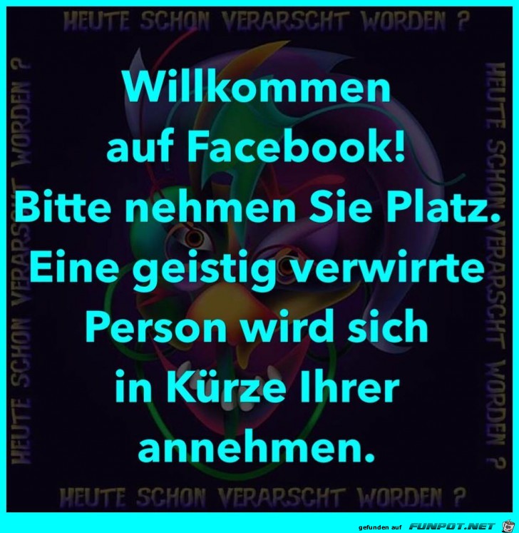 Willkommen auf Facebook Willkommen auf Facebook