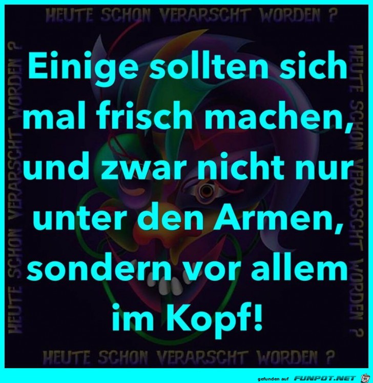 Frisch machen Frisch machen