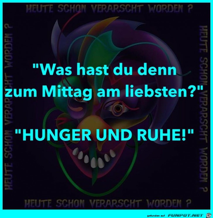 Mittagszeit