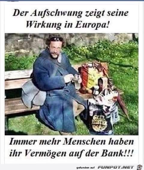 Aufschwung in Europa Aufschwung in Europa