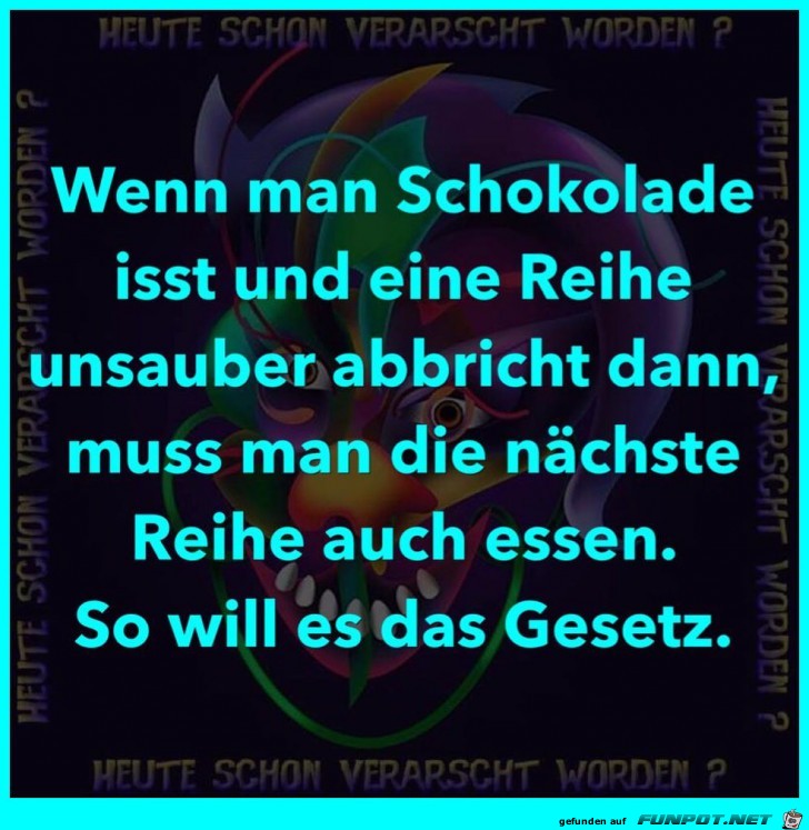 Schokolade Schokolade