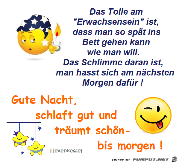 Das tollste am Erwachsensein Das tollste am Erwachsensein