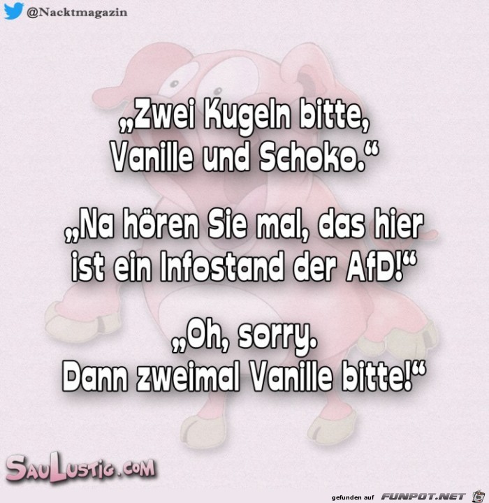 Zwei-Kugeln-bitte Zwei-Kugeln-bitte