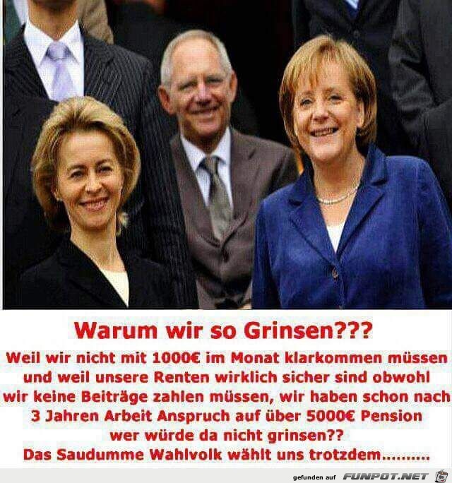 Wir grinsen Wir grinsen