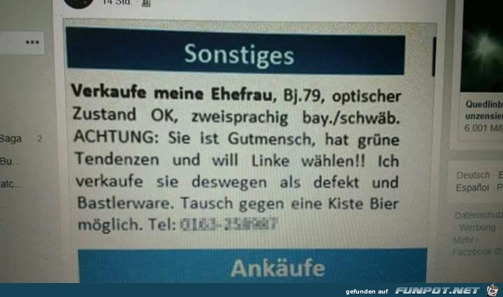 Tolle Anzeige Tolle Anzeige