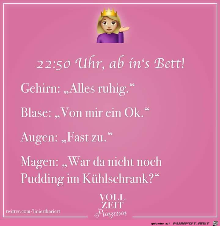 Abends im Bett Abends im Bett