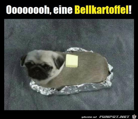 Eine Bellkartoffel Eine Bellkartoffel