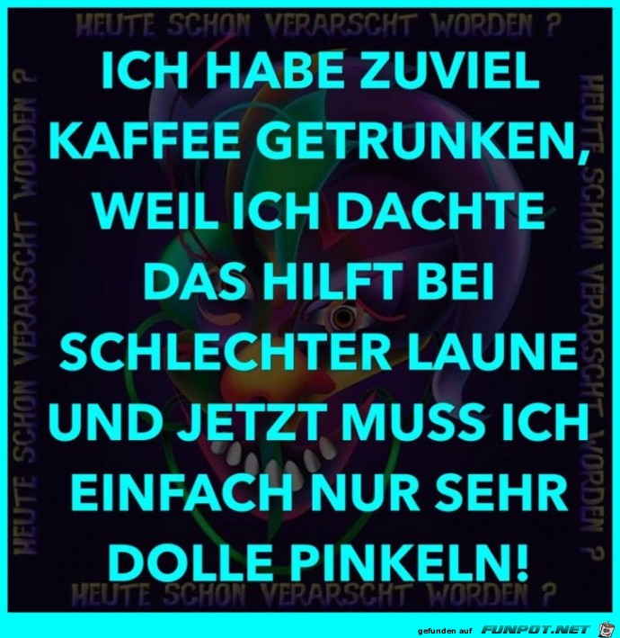 Zuviel Kaffee Zuviel Kaffee