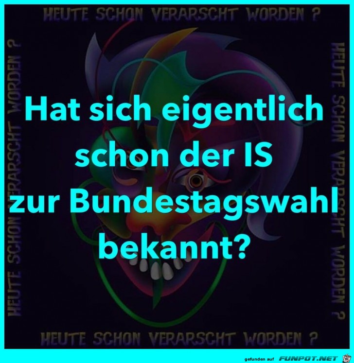 Gibt es ein Bekennerschreiben zur Wahl