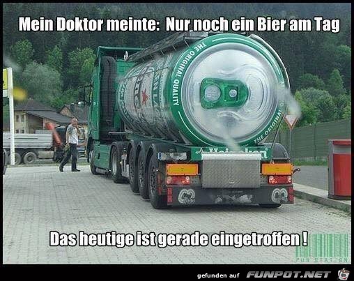 Nur noch 1 Bier