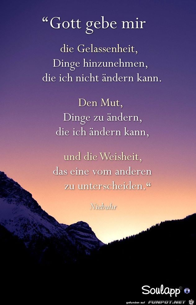 Gott gebe mir Gott gebe mir