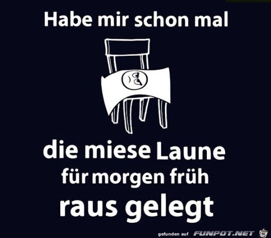 miese Laune