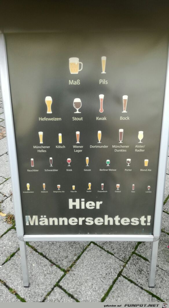 Männer-Sehtest Männer-Sehtest