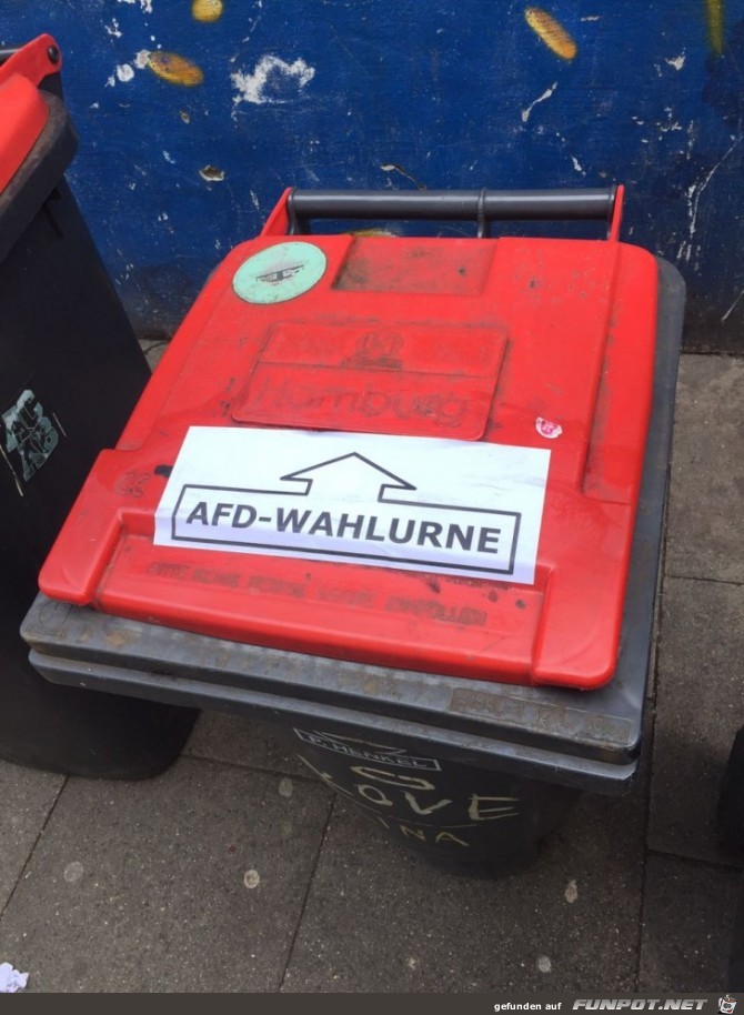 AFD-Wahlurne AFD-Wahlurne