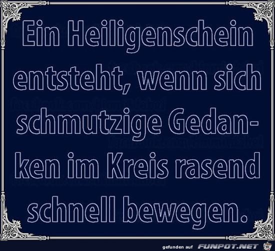 ein Heiligenschein entsteht........ ein Heiligenschein entsteht........