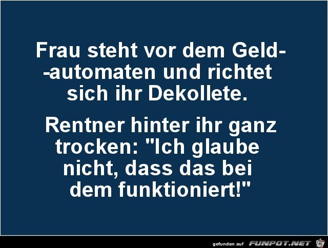 Frau steht vor dem Geldautomaten...... Frau steht vor dem Geldautomaten......