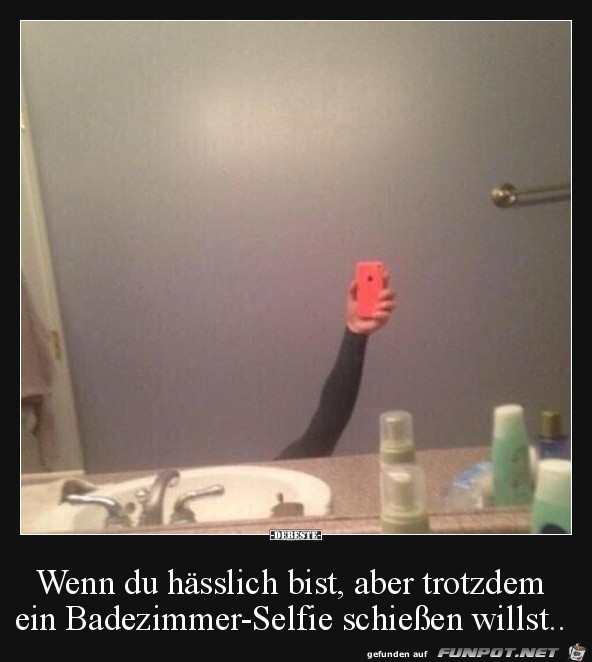 Wenn du hsslich bist