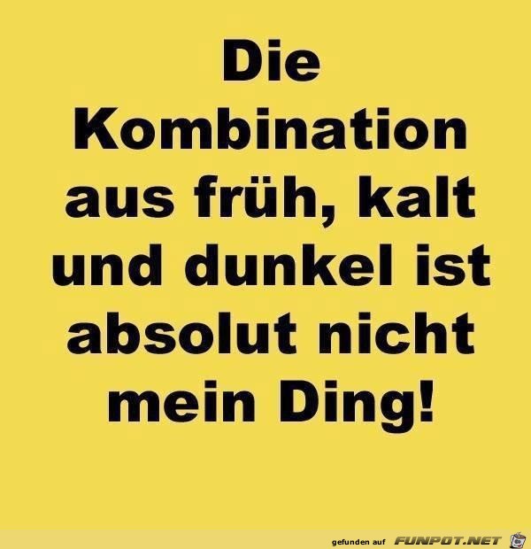 absolut nicht mein Ding