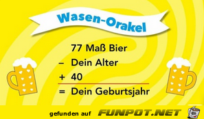 Wasen-Orakel Wasen-Orakel