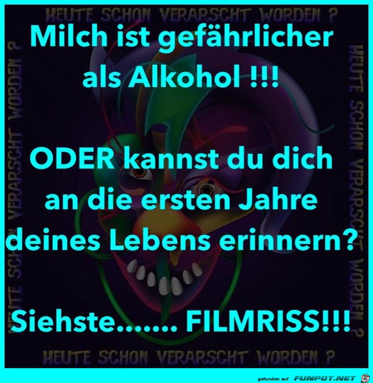 Milch ist gefährlich Milch ist gefährlich