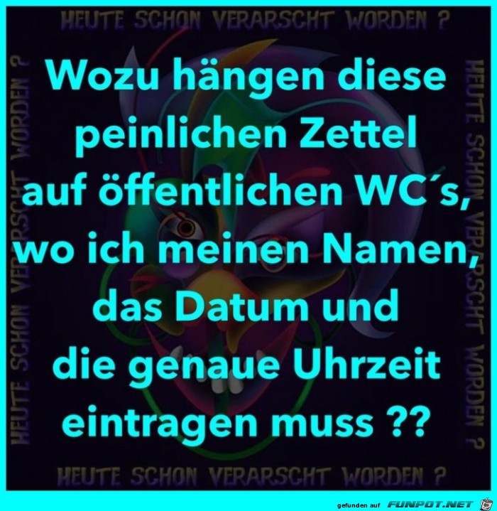 Peinliche Zettel Peinliche Zettel