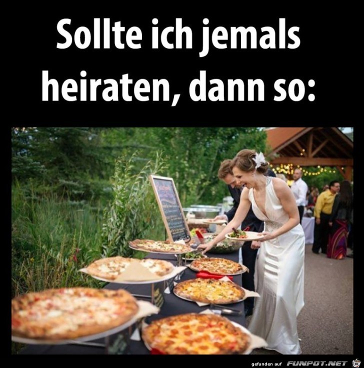 Coole Hochzeit