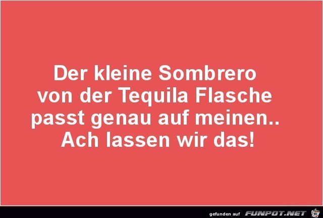 Der kleine Sombrero Der kleine Sombrero