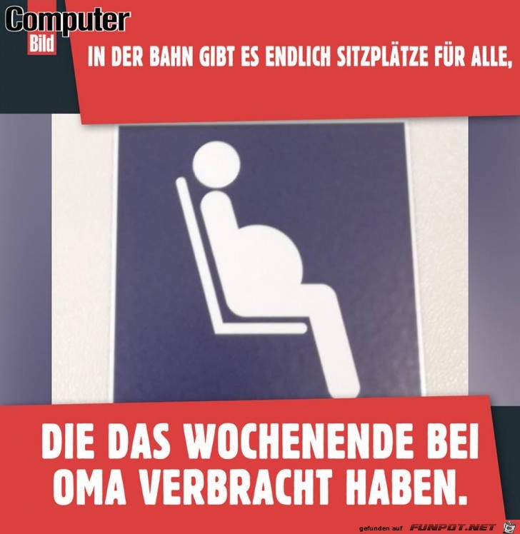Sitzplätze für alle Sitzplätze für alle