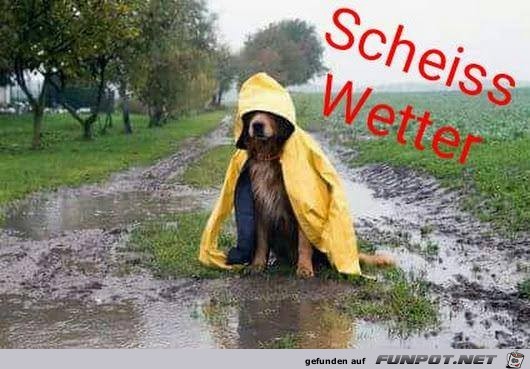 Mieses Wetter