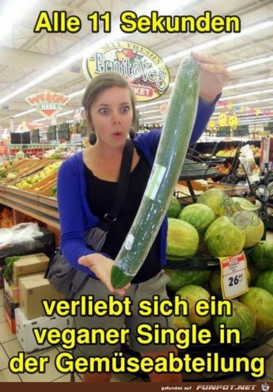 In der Gemüseabteilung In der Gemüseabteilung