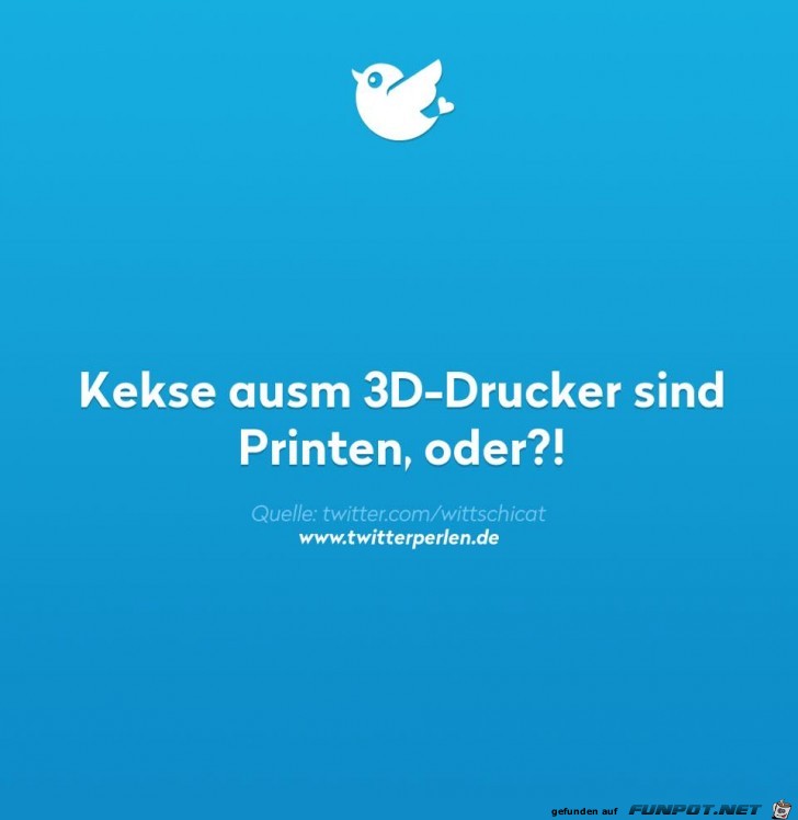 Kekse aus dem 3-D Drucker