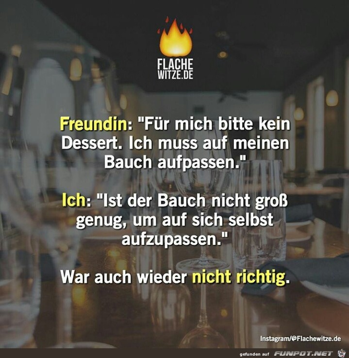 War auch wieder nicht richtig!