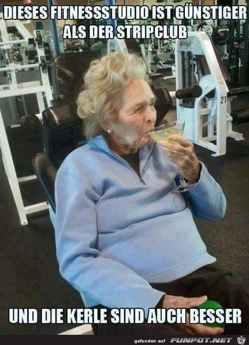 Fitnessstudio ist toll Fitnessstudio ist toll