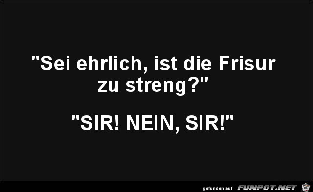 Strenge Frisur Strenge Frisur