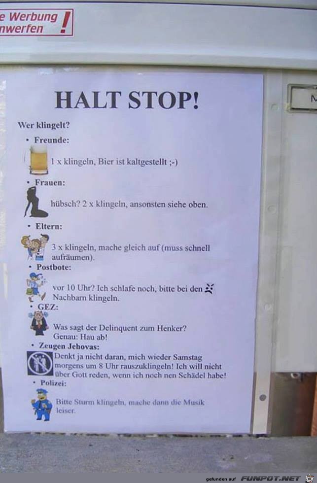 Klingeln Klingeln